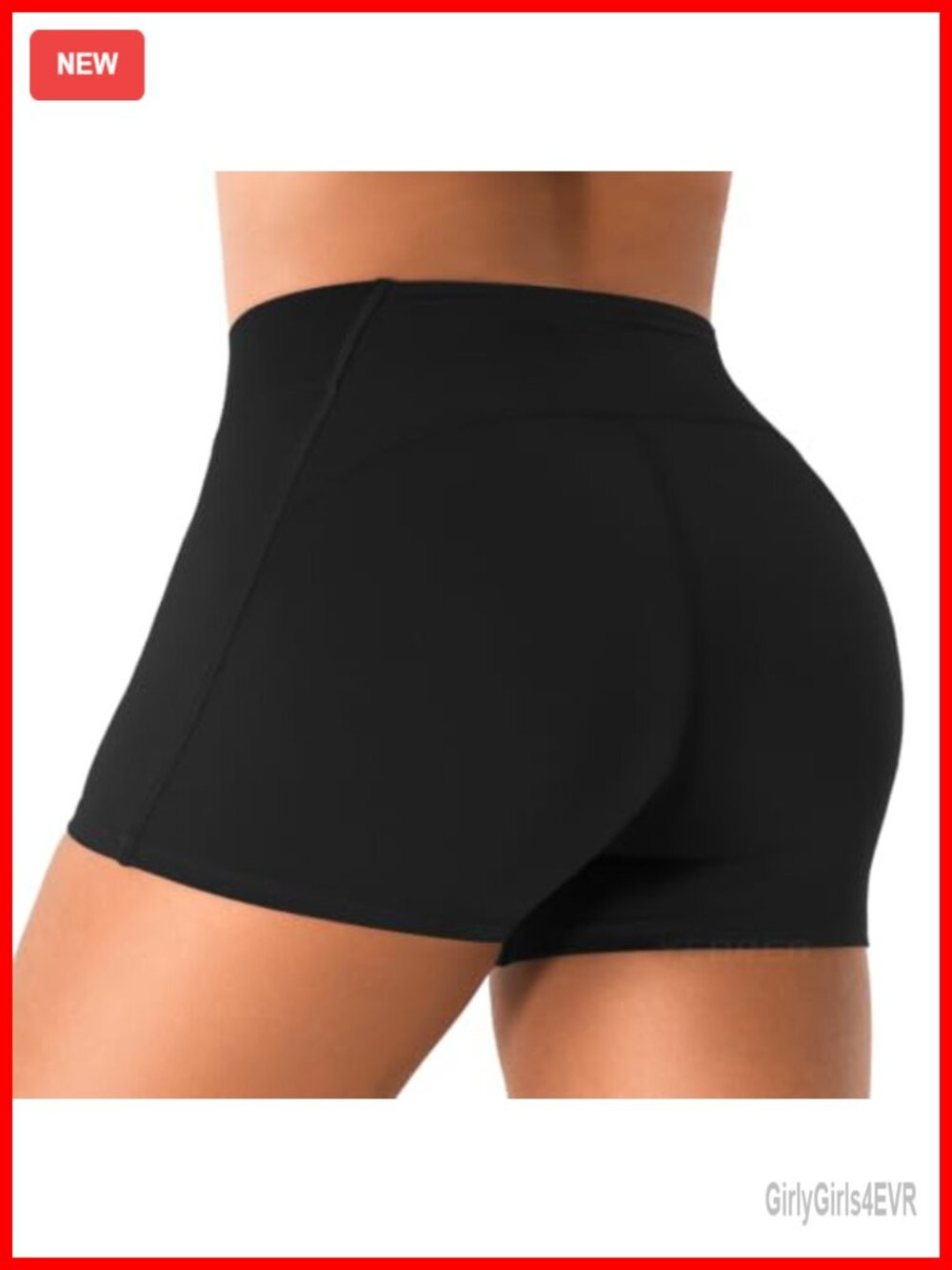 Womens Low Rise Biker Shorts with Pocket 3.6 Inch Inseam Gym Yoga